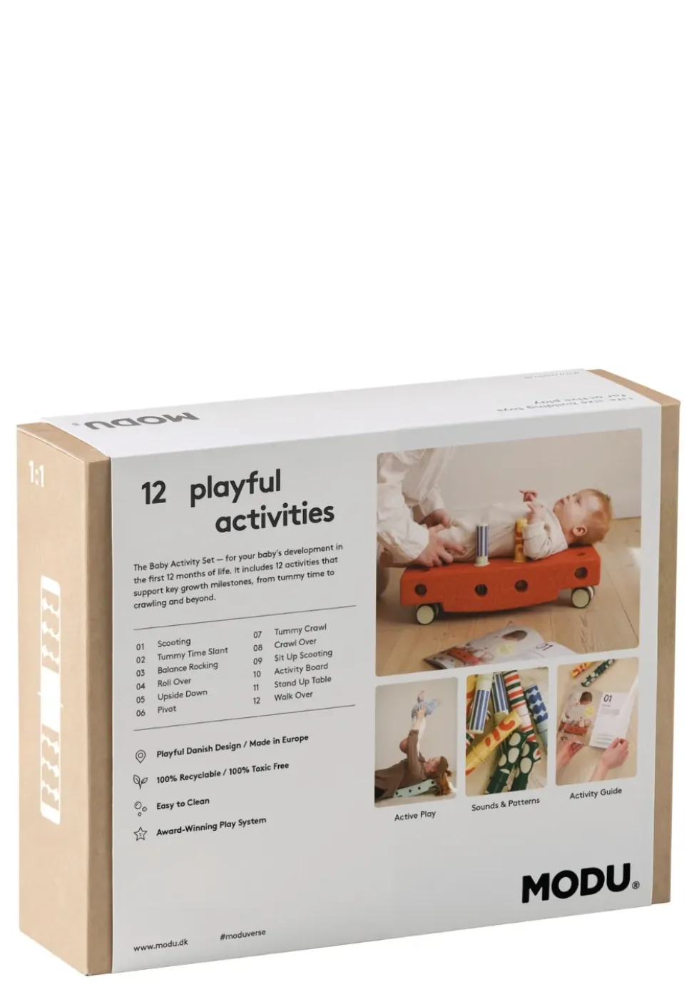 Baby Activity Set 10-teilig Sand Grey / Honey Yellow