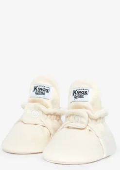 Baby Booties Cotton Cream