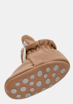 Baby Booties Gamuza Mocha