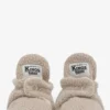 Baby Booties Teddy Beige