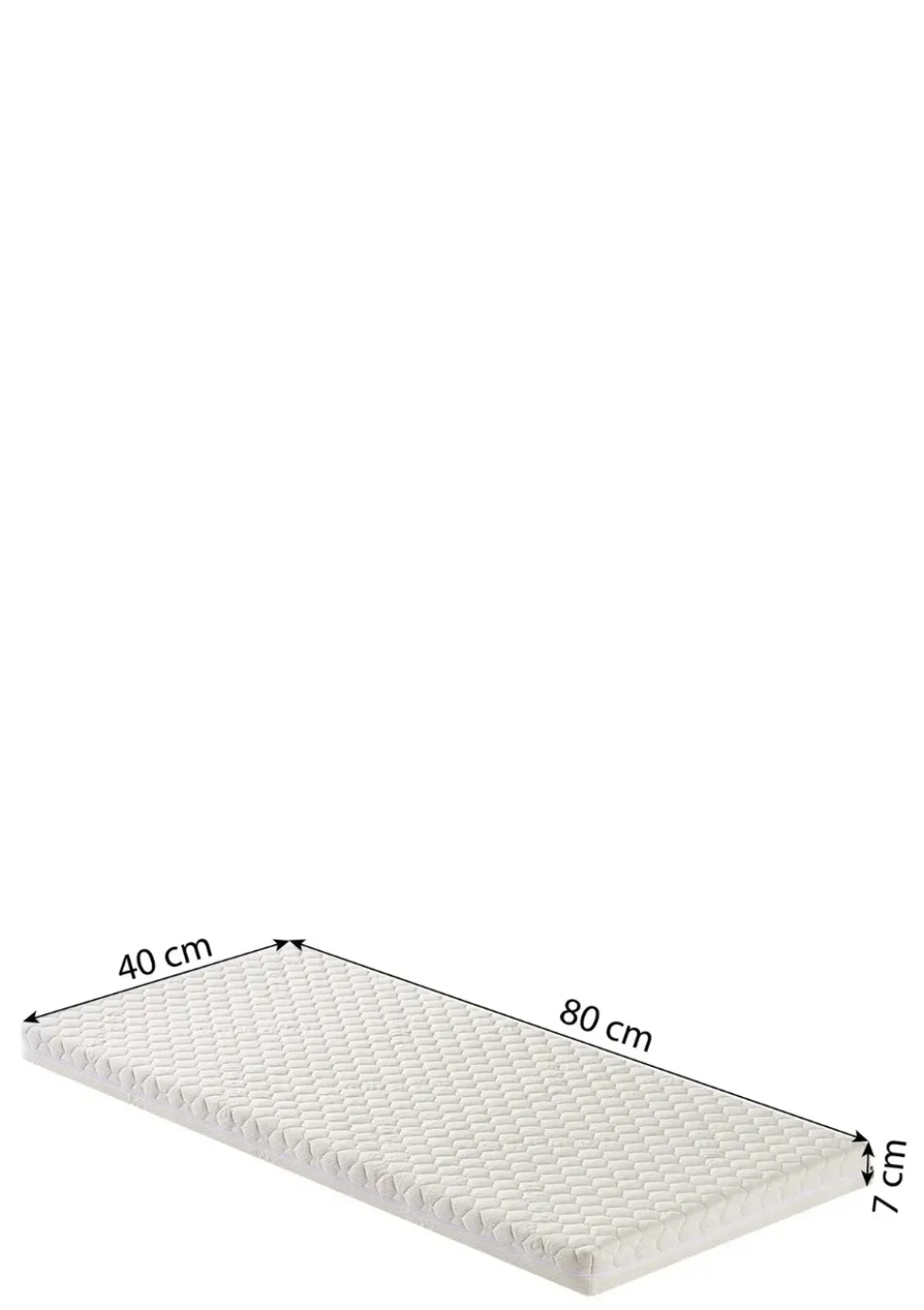 Baby Matratze 'ECO Dream' weiß