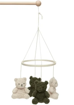 Baby Mobile 'Teddy Bear' Leaf Green