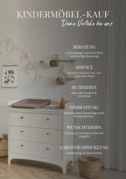 Babybett 'Classic' Whitewash 120 x 70 cm