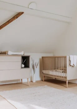 Babybett 'Cocoon' Latte 120 x 60 cm