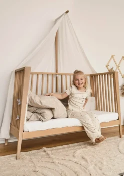 Babybett 'Linea' Eiche 120 x 60 cm