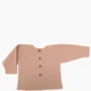 Babyjacke Reiskornoptik puder