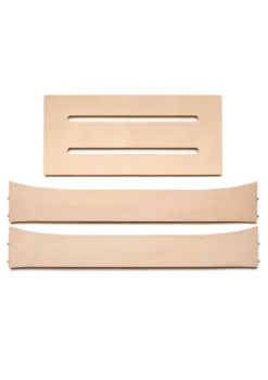 Baby-/Juniorbett 'Classic' Whitewash 120-150 x 70 cm