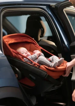 Babyschale 'Coral Slide Pro' Copper Terra