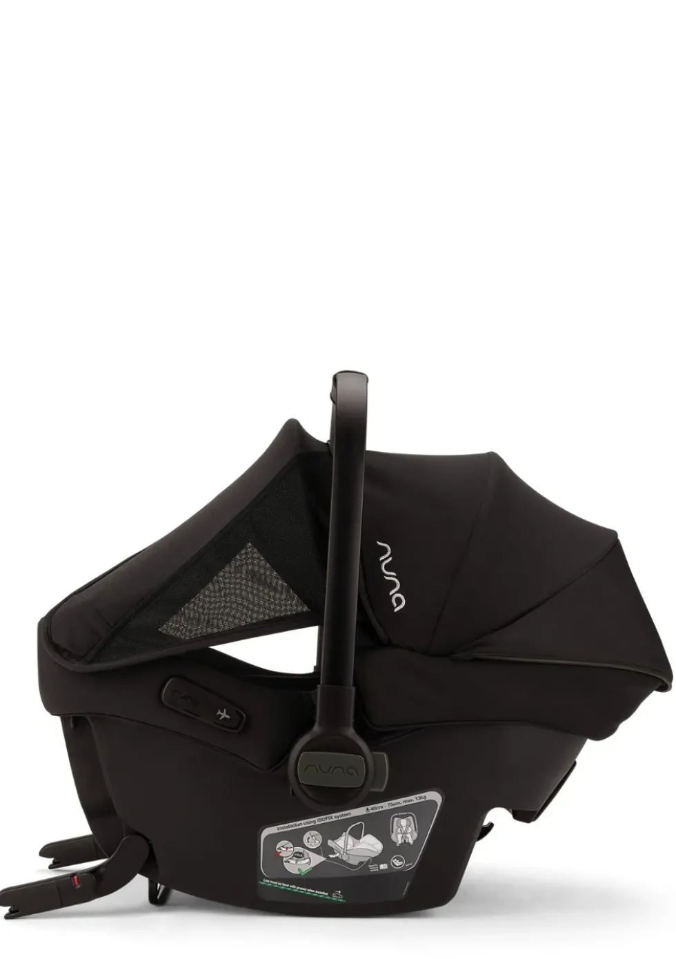 Babyschale 'PIPA urbn' Caviar