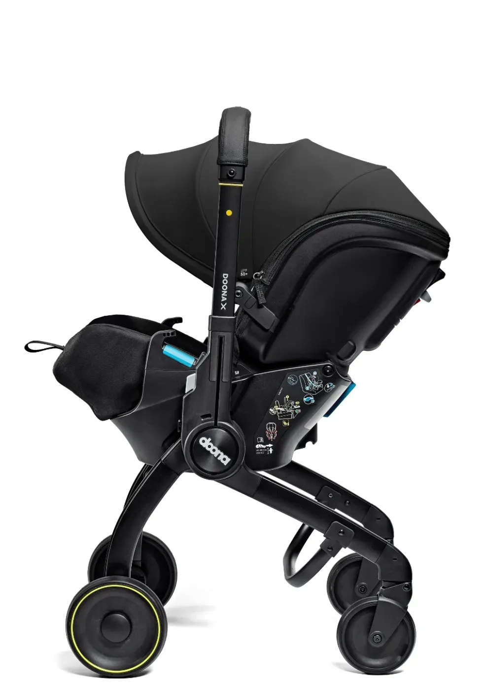 Babyschale 'Doona X' Nitro Black