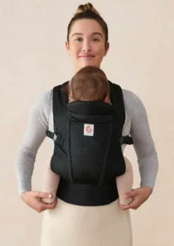 Babytrage 'Omni Lite' Mesh Onyx Black
