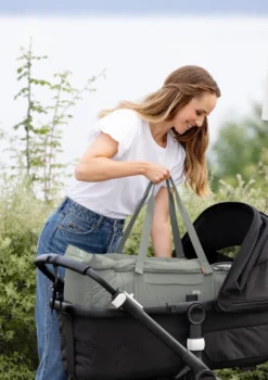 Babytragetasche 'Carry Me' Meadow Green Leaf