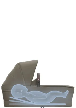 Babywanne 'Cabin' Oak Truffle