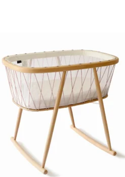 Babywiege 'Kumi' Rosenholz 68 x 40 cm
