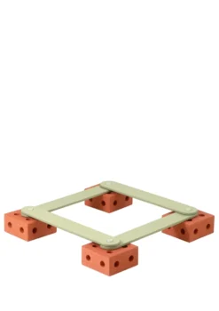 Balance Track-Set 17-teilig Burnt Orange / Dusty Green