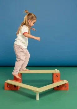 Balance Track-Set 17-teilig Burnt Orange / Dusty Green