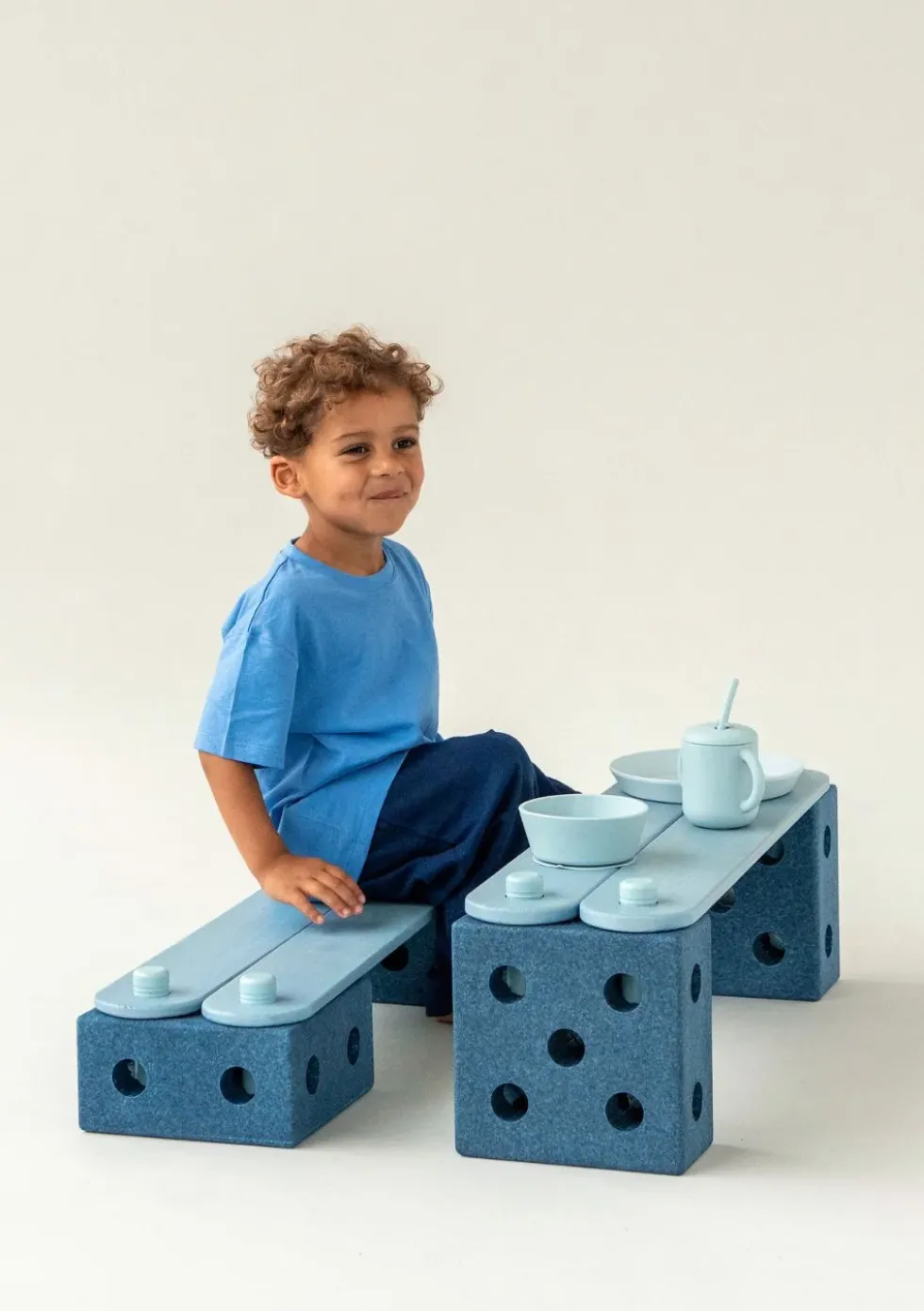 Balance Track-Set 17-teilig Ocean Mint / Forest Green