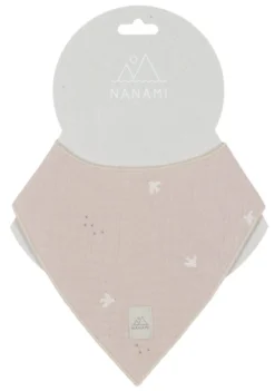 Bandana Lätzchen 'Bird' uni natural