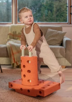 Bauspielzeug 'Curiosity-Set' 14-teilig Burnt Orange / Dusty Green