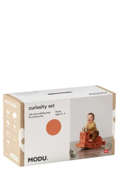 Bauspielzeug 'Curiosity-Set' 14-teilig Burnt Orange / Dusty Green
