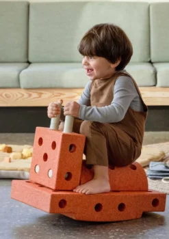 Bauspielzeug 'Explorer-Set' 20-teilig Burnt Orange / Dusty Green