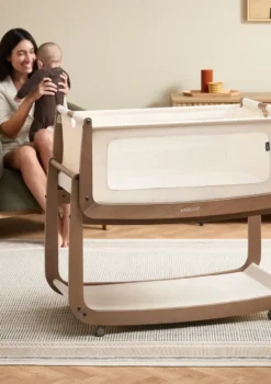 Beistellbett 'SnüzPod 5' Walnuss
