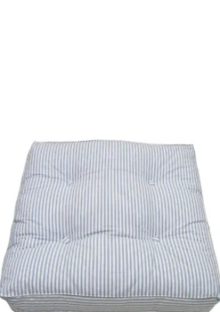 Bodenkissen für Hochbett 'Seaside' blaue Streifen