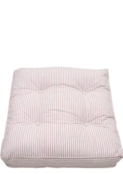 Bodenkissen für Hochbett 'Seaside' rosa Streifen