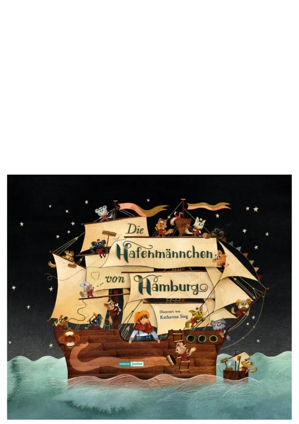 Buch 'Die Hafenmännchen von Hamburg'