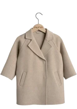 Cashmere Kindermantel stone