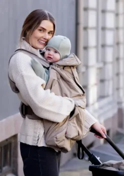 Cover für Babytrage Dark Sand