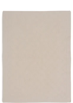 Decke 'Check Knit' Oatmeal 150 x 100 cm