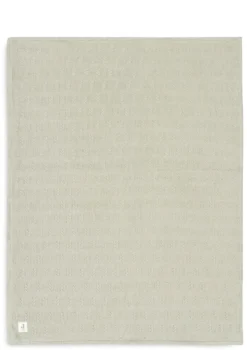 Decke Wiege 'Grain Knit' Velvet Olive Green 100 x 75 cm