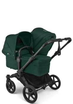 Donkey 6 Double' Bundle – Unverzichtbares Kinderwagen-Set Fern Green