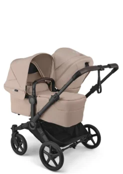 Donkey 6 Double' Bundle – Unverzichtbares Kinderwagen-Set Desert Taupe