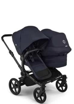 Donkey 6 Double' Bundle – Unverzichtbares Kinderwagen-Set Deep Indigo