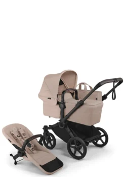 Donkey 6 Single' Bundle – Unverzichtbares Kinderwagen-Set Desert Taupe Mélange