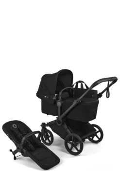Donkey 6 Single' Bundle – Unverzichtbares Kinderwagen-Set Heritage Black
