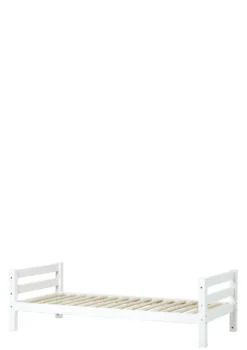 ECO Luxury' Einzelbett ohne Bettgitter weiß 200 x 90 cm