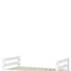 ECO Luxury' Einzelbett ohne Bettgitter weiß 70 x 160 cm