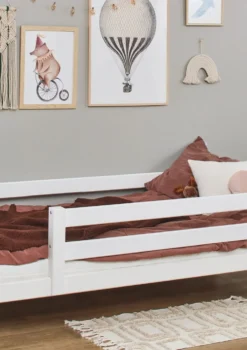 ECO Luxury' Einzelbett weiß 200 x 90 cm