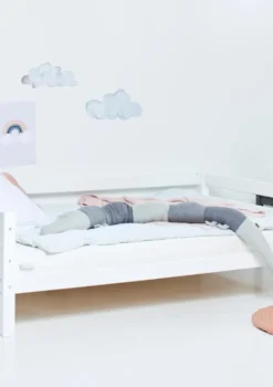 ECO Luxury' Einzelbett weiß 200 x 120 cm