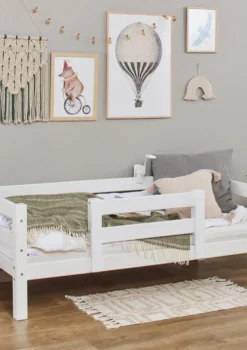 ECO Luxury' Einzelbett weiß 160 x 70 cm