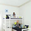 ECO Luxury' Etagenbett Eck-Kombination weiß 200 x 90 cm
