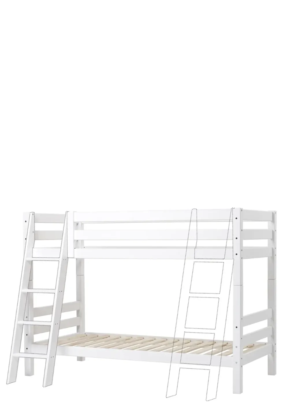ECO Luxury' Etagenbett weiß 200 x 90 cm