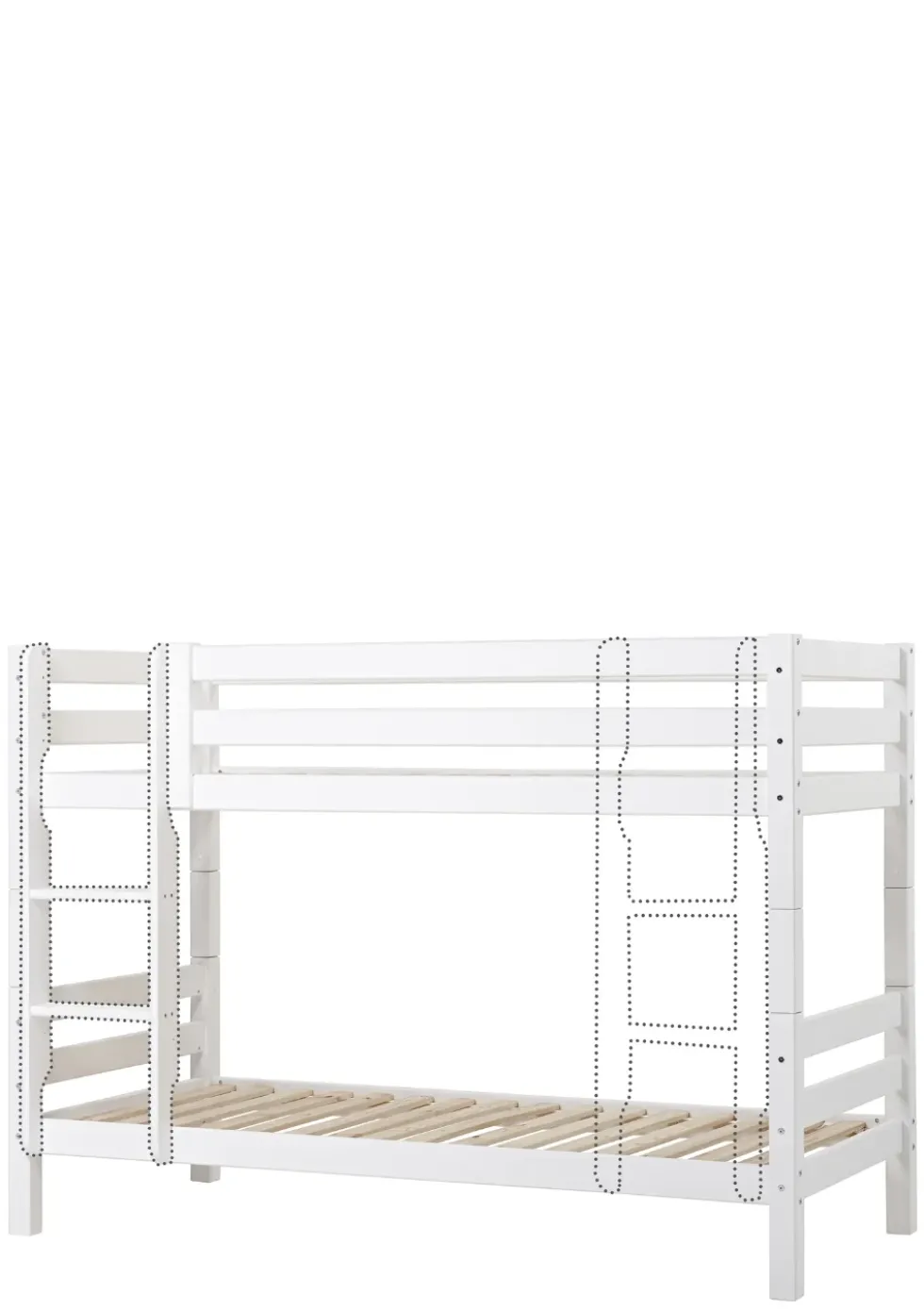 ECO Luxury' Etagenbett weiß 200 x 90 cm
