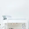 ECO Luxury' Halbhochbett weiß 200 x 120 cm