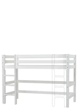 ECO Luxury' Mittelhochbett weiß 200 x 90 cm