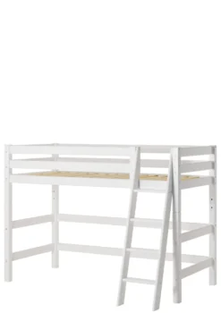 ECO Luxury' Mittelhochbett weiß 200 x 90 cm