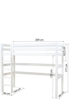 ECO Luxury' Modul für Hochbett weiß